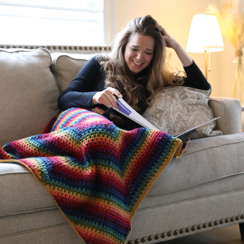 BIG Hexagon Blanket Crochet Kit – One Big Happy